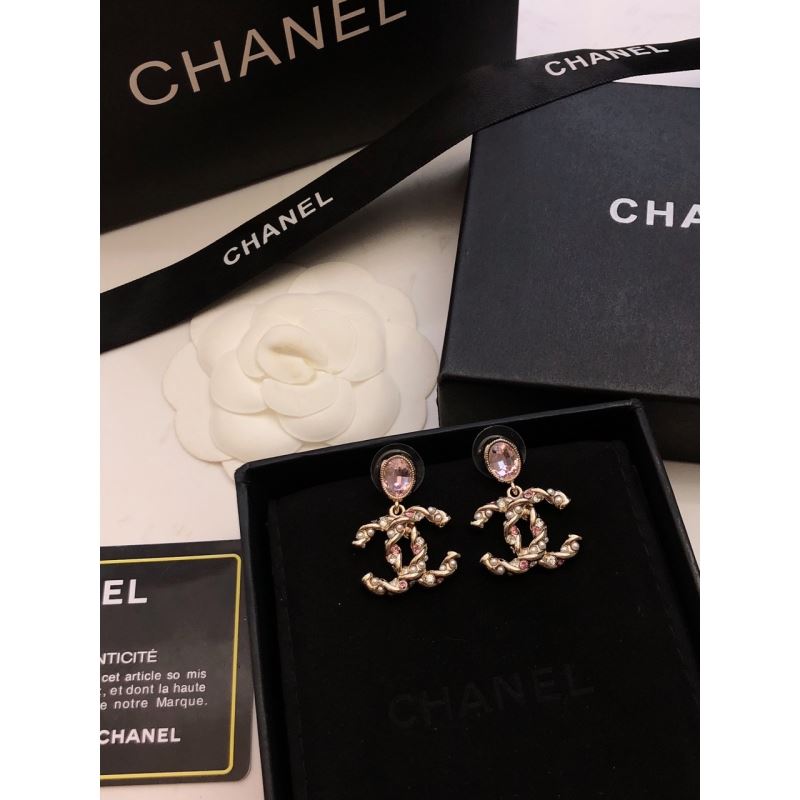 Ch*el earrings
